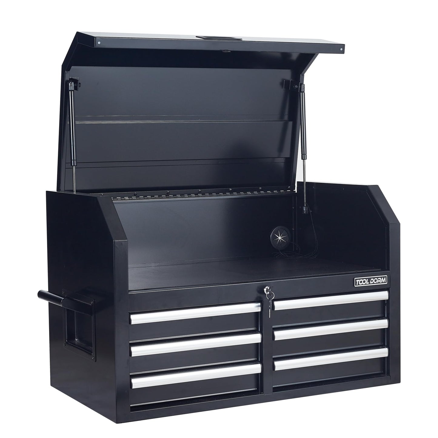 36-Inch 6-Drawer Tool Storage Cabinet with Wheels - Stackable Steel Chest
