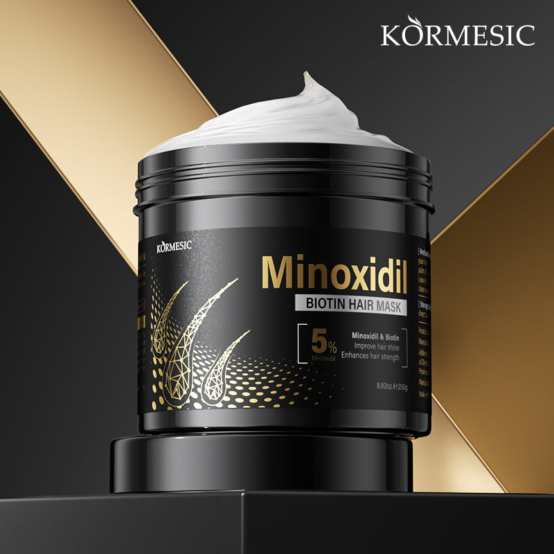 Brightening Hair Mask with Minoxidil & Biotin - 250g Hair Treatment