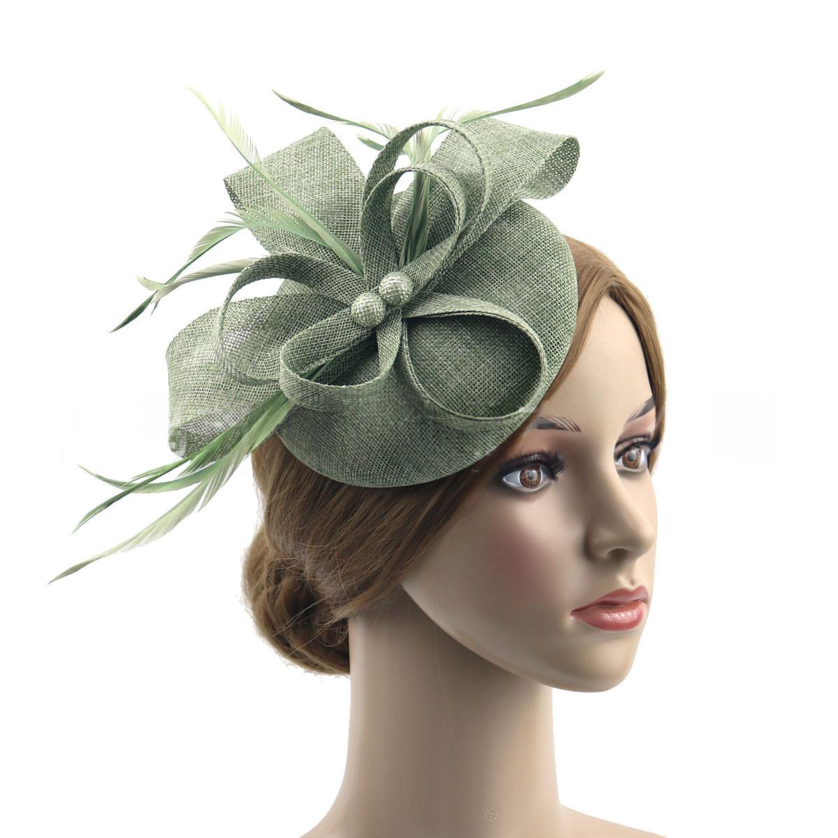 Linen Flower Headdress - Party & Wedding Hair Accessory