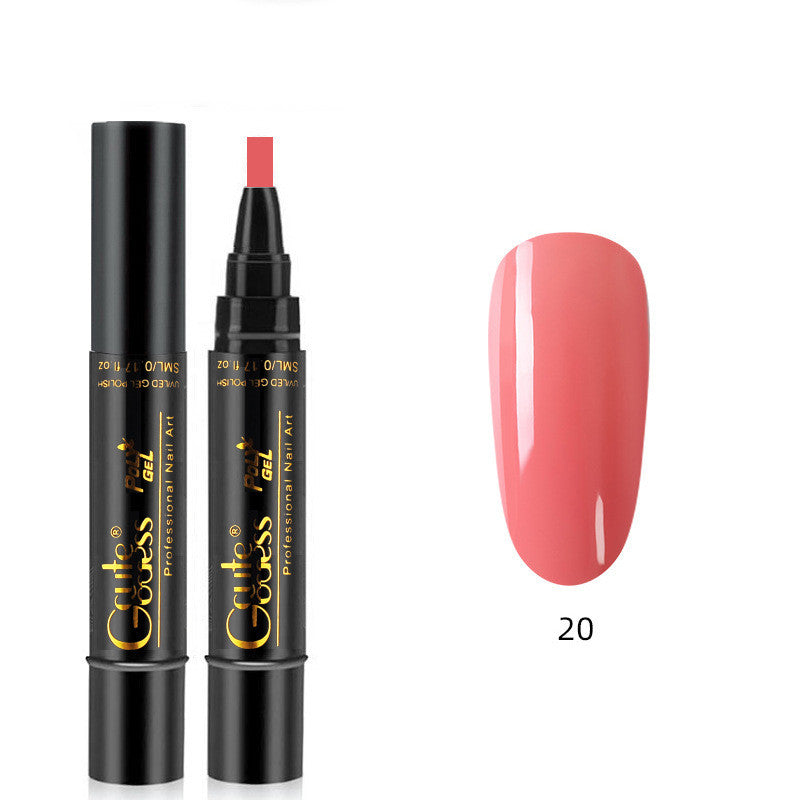 3-in-1 Magnetic Nail Art Pen - Quick-Dry Gel for French & Water Ripple Effects
