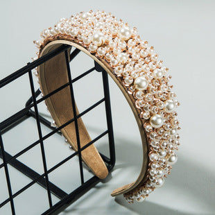Beaded Pearl Headband Fashion Hair Accessory