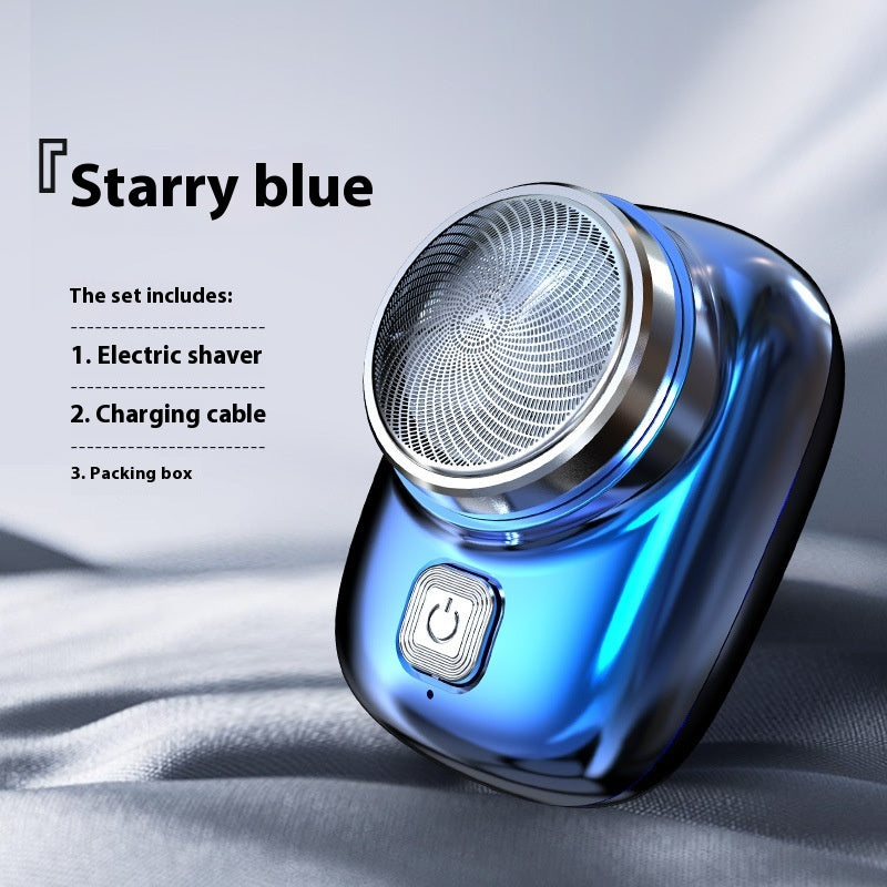 Mini Electric Shaver Compact Rechargeable Razor for Home Use