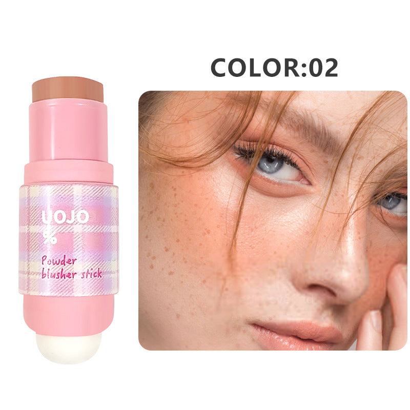 Waterproof Sweatproof Blush Stick - Low Saturation Makeup for Ladies