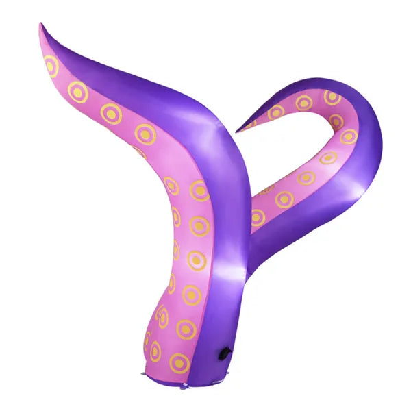 6.5ft Giant Inflatable Tentacles Halloween Decor with LED Lights