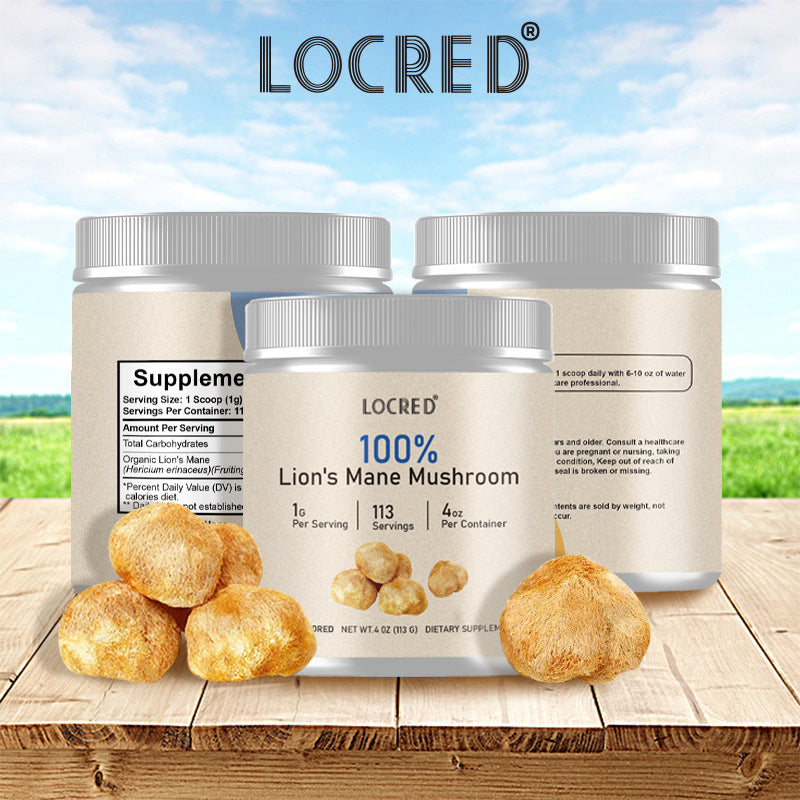 Lion's Mane Powder - 113g Mushroom Supplement
