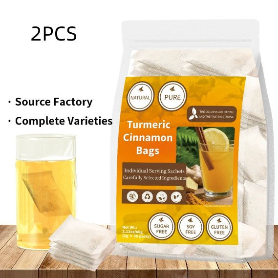 Turmeric Ginger & Cinnamon Herbal Tea Bags