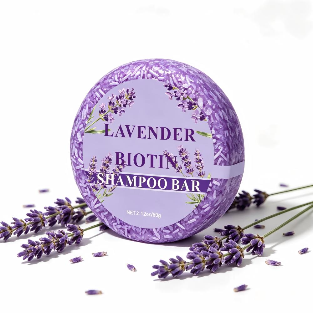 Lavender Biotin Shampoo Bar - 60g