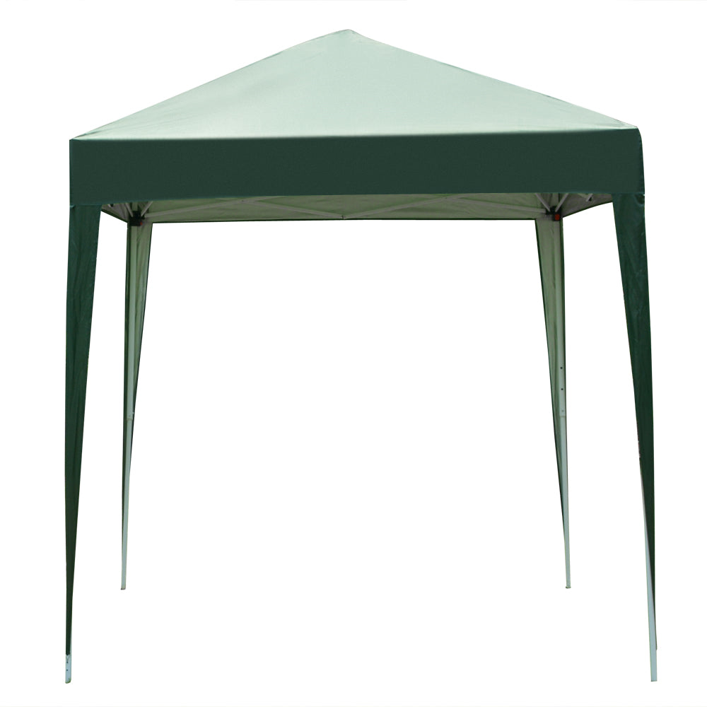 Green Waterproof Folding Tent - 2x2m for Outdoor Events