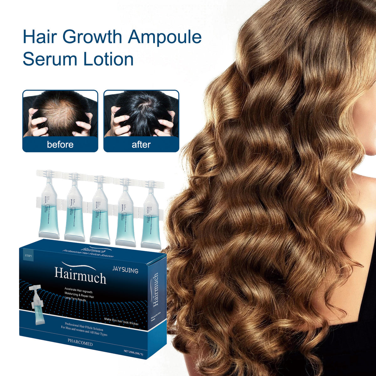 Long Hair Ampoule Moisturizing Lotion