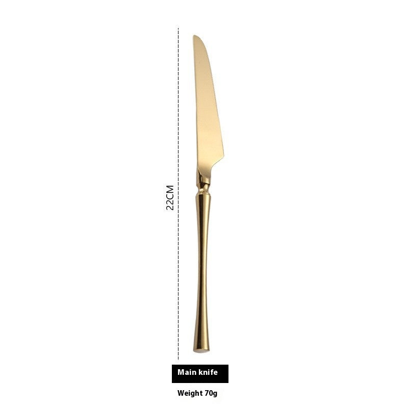 Stainless Steel Tableware Set - Knife Fork Spoon Flatware Utensils