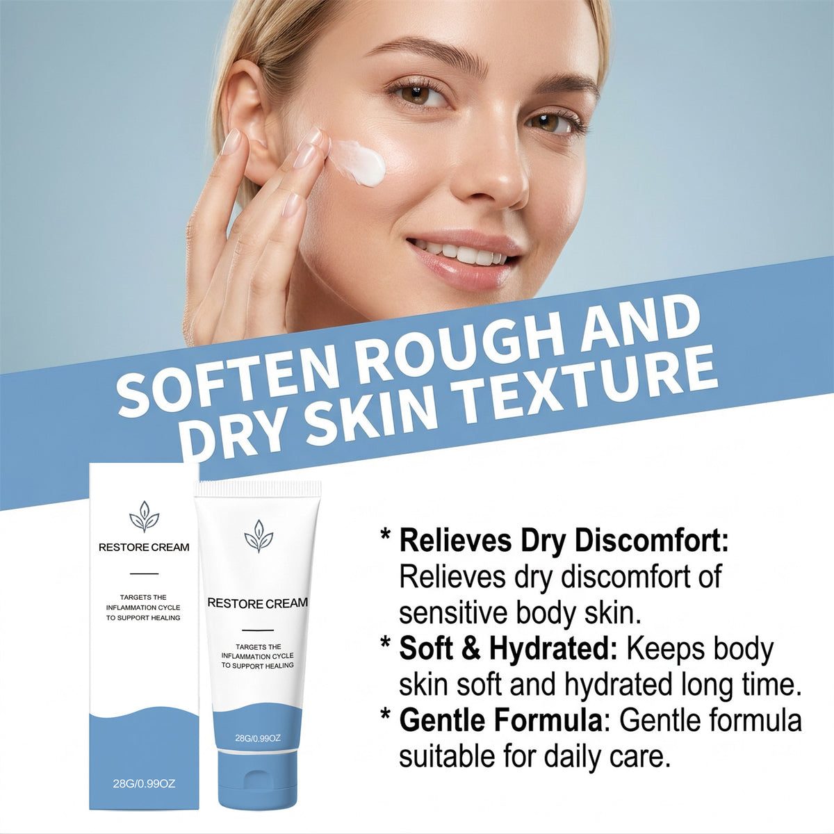 Lightweight Texture Refreshing And Non Greasy Gentle Care Cream