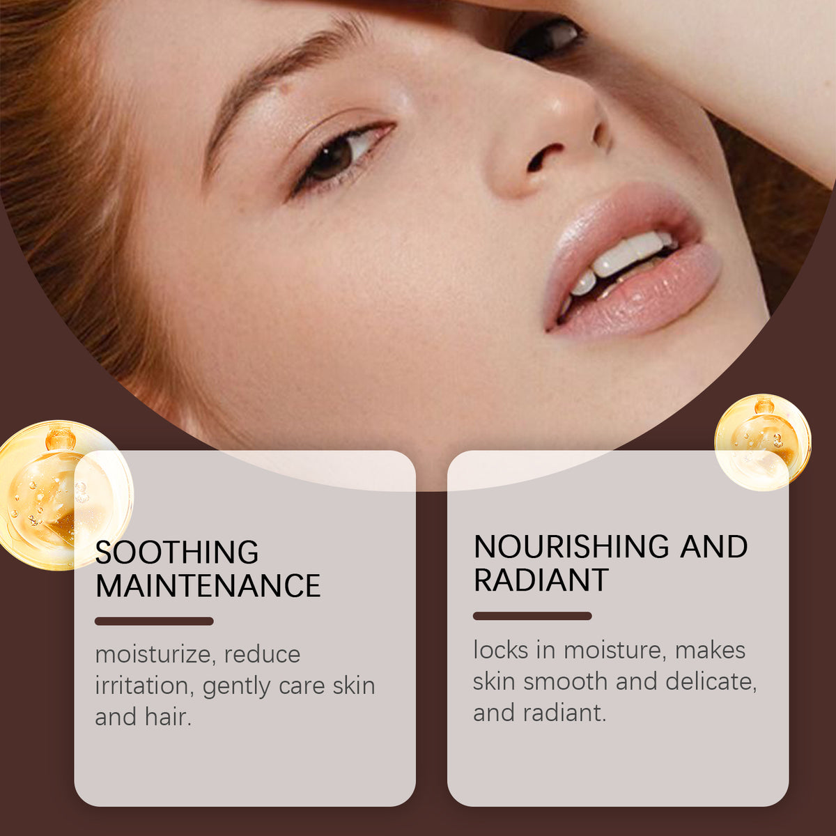 Organic Castor Oil Body Skin Nourishing And Moisturizing Eyebrow Hair