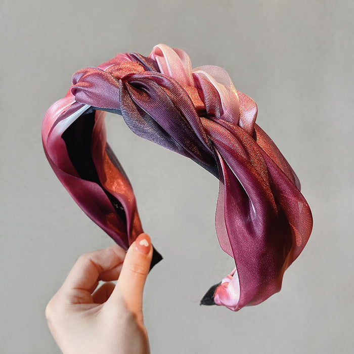 Women's Hair Pressing Headband - Broad Edge Hair Accessory for Women