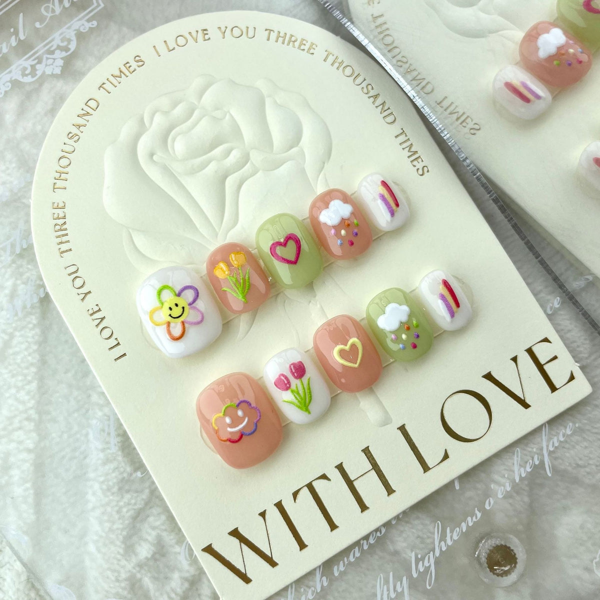 Nail Art Kit - Jelly Glue, File & Enhancement Tablets