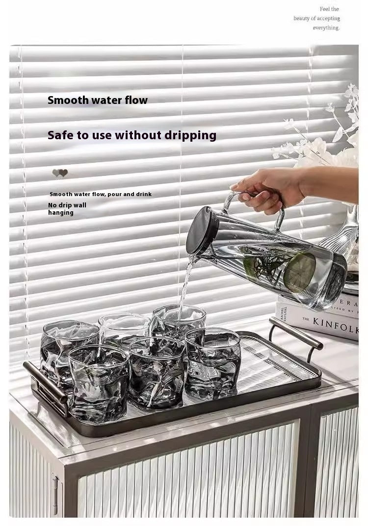 Large Capacity Water Bottle Set with Kettles and Cups for Home & Living