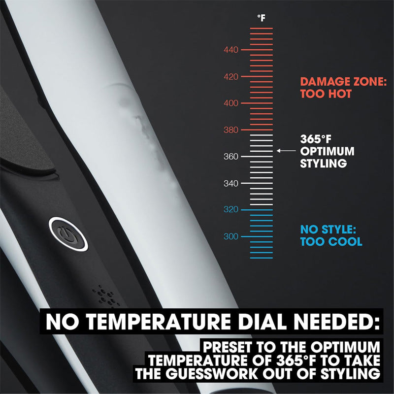 Ceramic Hair Straightener with Fast Heating and Safety Features
