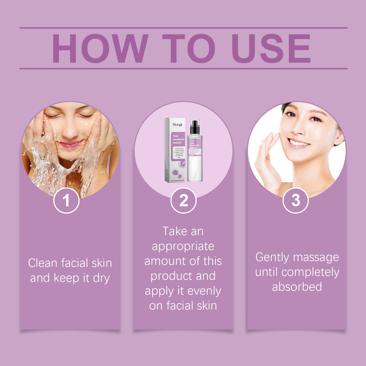 Tone Balancing Facial Essence with Niacinamide & Hyaluronic Acid - 100ml