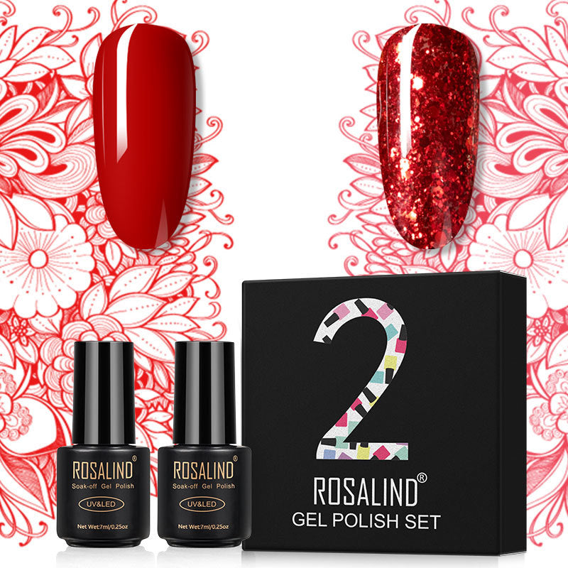Nail Gel Base Coat - 2 Piece Set, 7ml Each