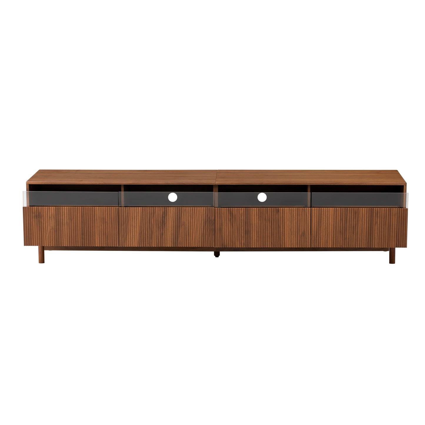 78-Inch TV Stand for Living Room - Modern Entertainment Center