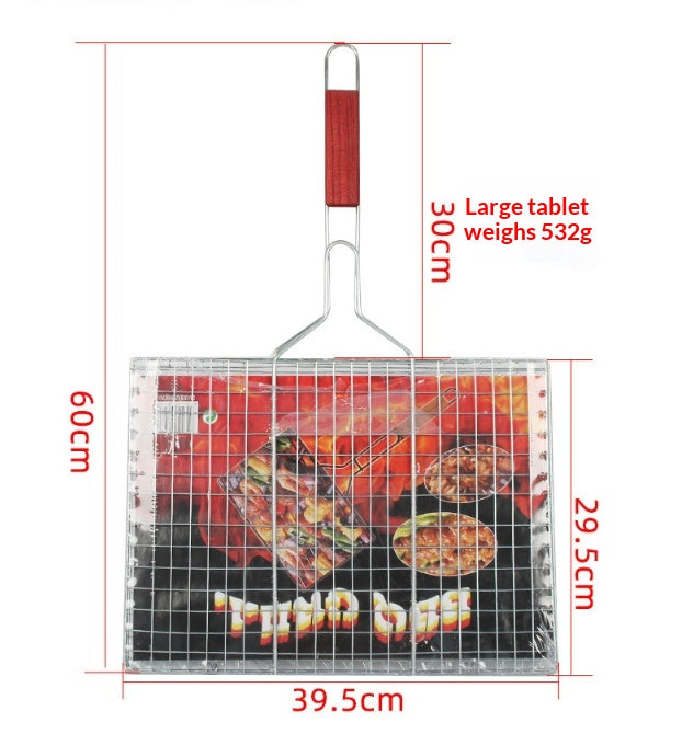 Galvanized Iron Wire Barbecue Grill Rack for Hamburgers