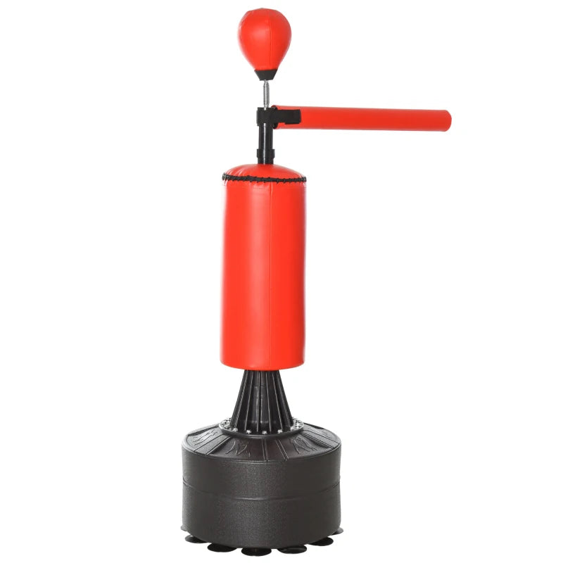 Freestanding Boxing Bag with Speed Ball and Adjustable Height