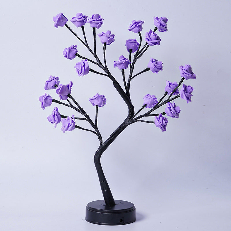 Decorative LED Flower Lights for Holiday & Room Decor - USB Powered