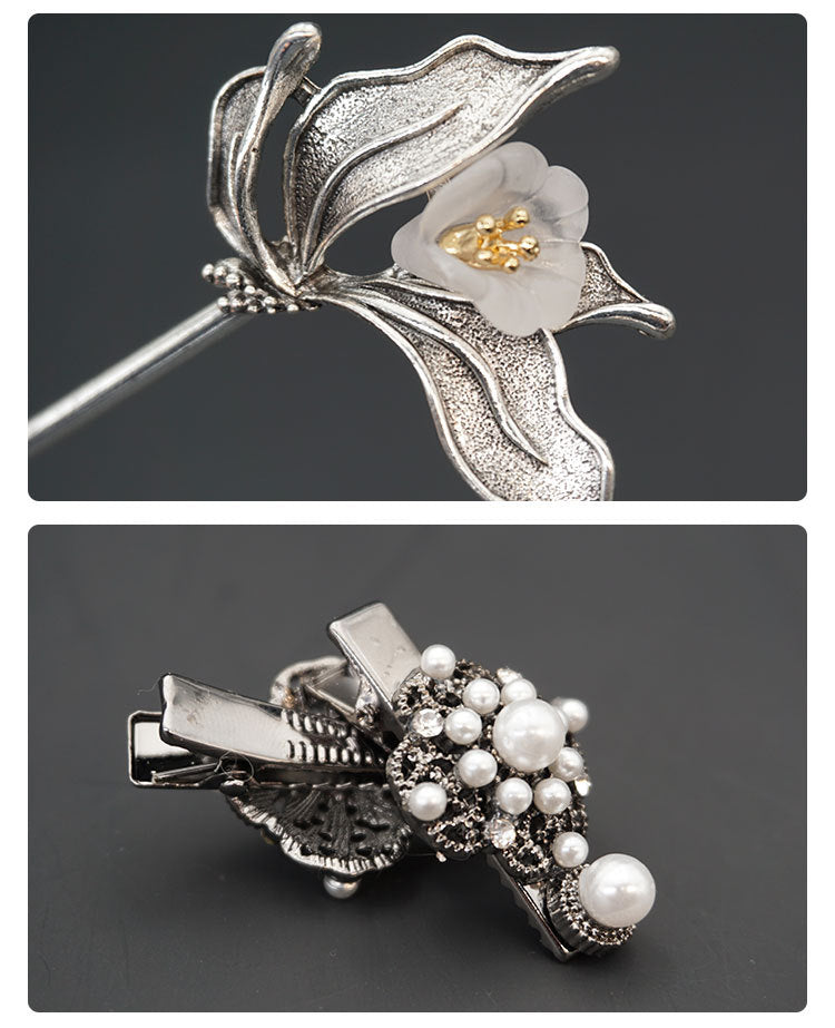 Retro Butterfly Fringed Hairpin - Antique Style Hair Accessories for Daily Wear