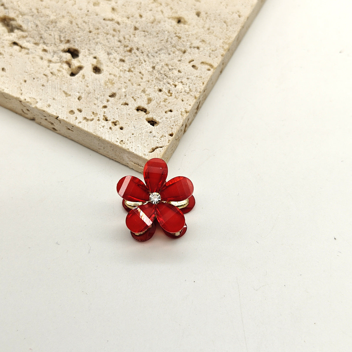 Mini Flower Hair Accessories Set for Women - Colorful Hair Pins & Clips