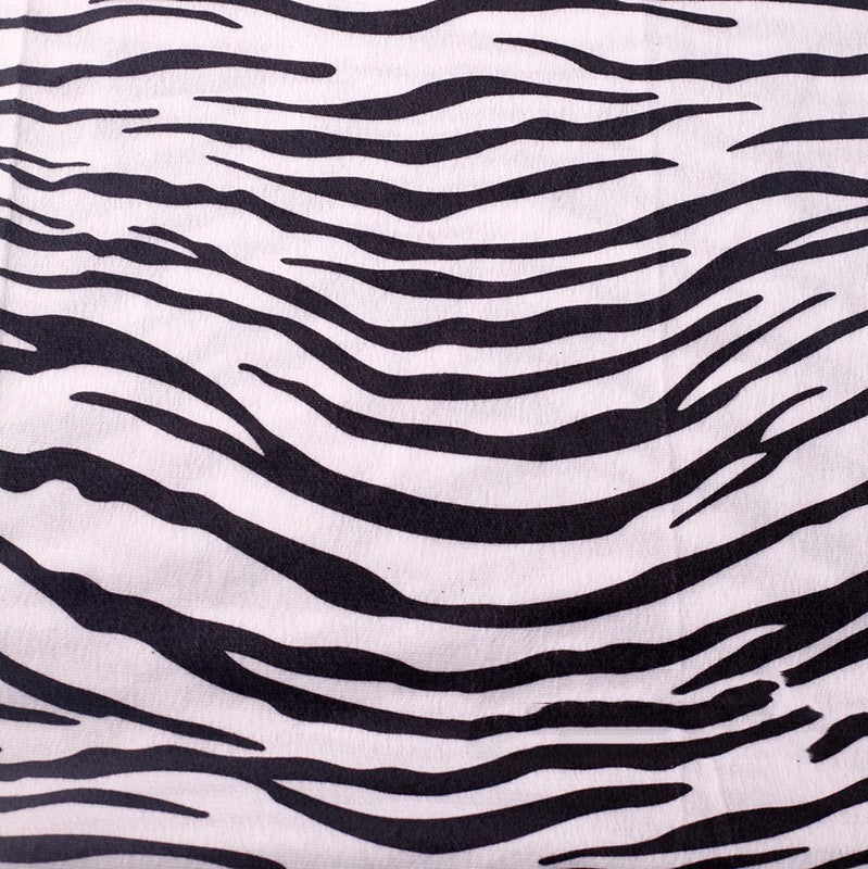 Short Plush Animal Print Fabric - Decorative Polyester Cloth for Sewing & Crafts