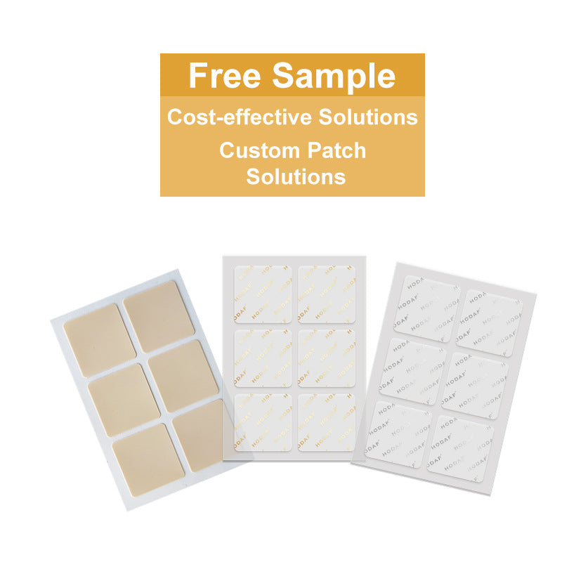 Periodic Transparent Non-woven Absorbent Patch