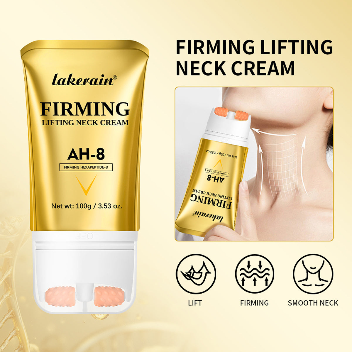 Nourishing Neck Cream - 100g Moisturizing Skin Care for Neck & Décolletage