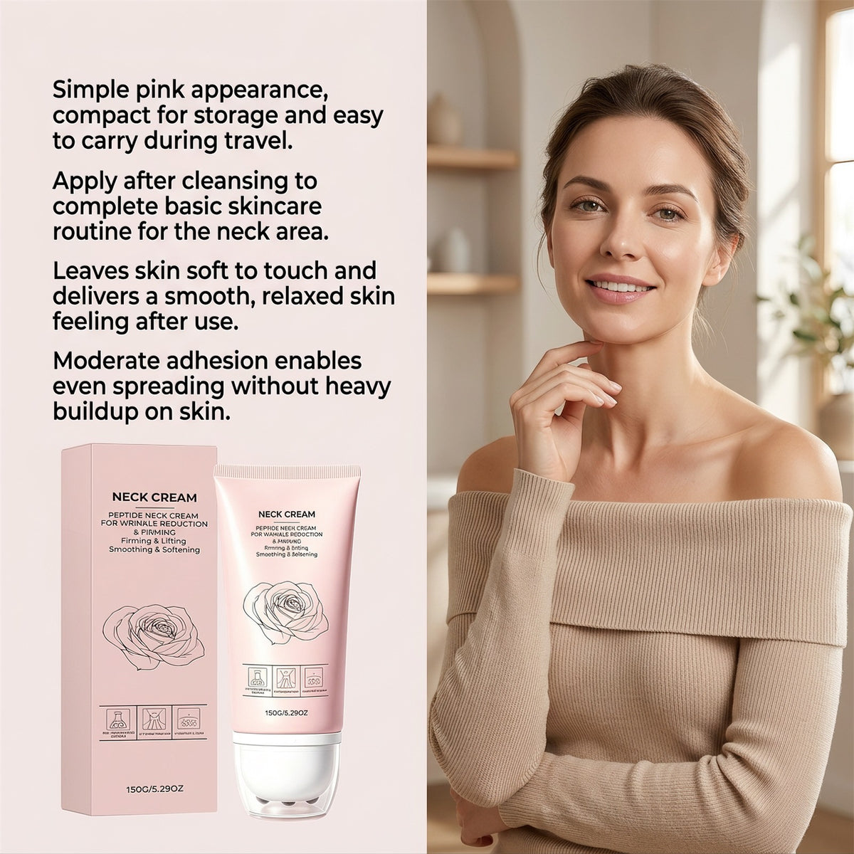 Hydrating Neck Cream - 150G Firming & Nourishing