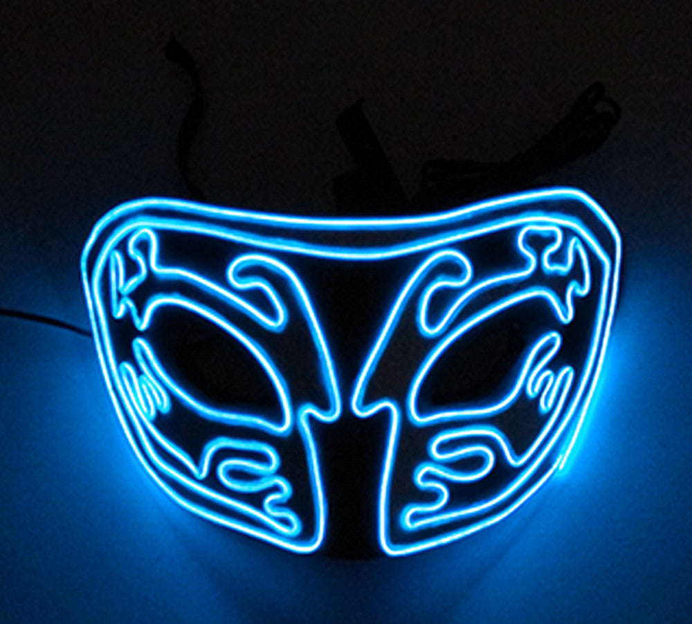 LED Glow Face Mask - Multiple Colors
