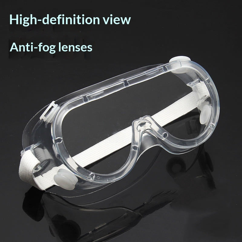 Full Enclosed Anti-Fog Safety Goggles - Clear Protective Eyewear
