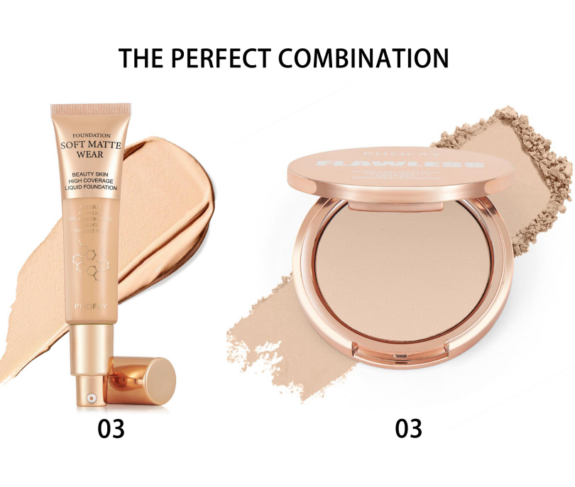 Matte Pressed Setting Powder - Oil Control Face Makeup