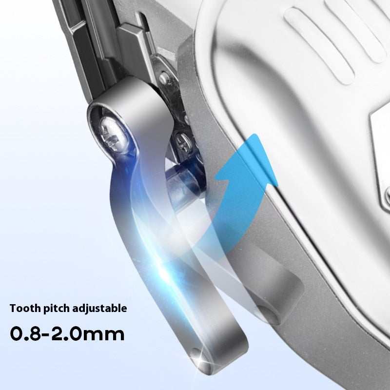 Rechargeable Electric Hair Clipper with 8 Limit Combs