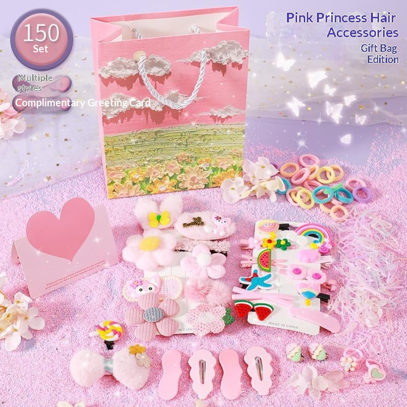 Hair Accessory Set for Girls - 140-152 Pieces