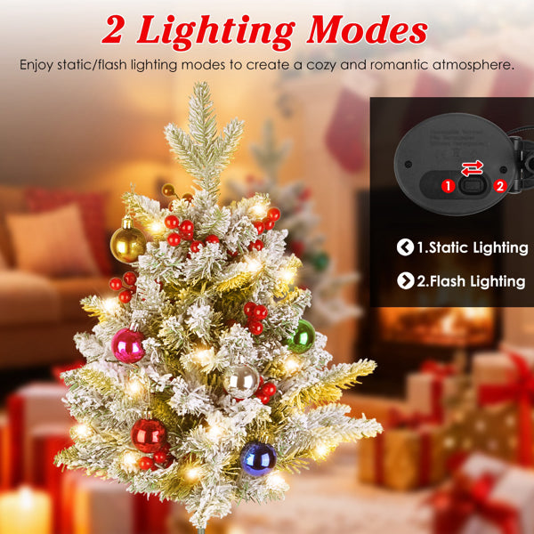 50 LED Solar Artificial Christmas Tree - Waterproof Decoration