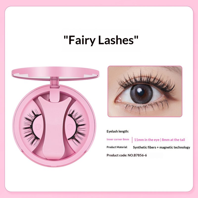 Magnetic False Eyelashes with Integrated Case - Various Styles