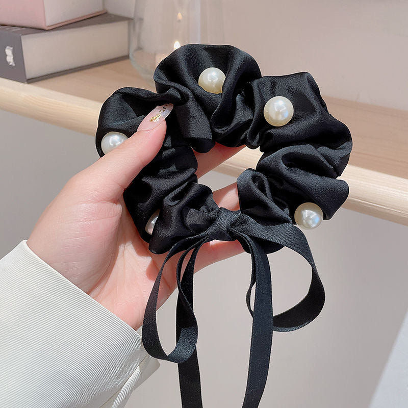 Summer Sweet Lace Scrunchie Hair Tie - Elegant Floral Hair Accessory