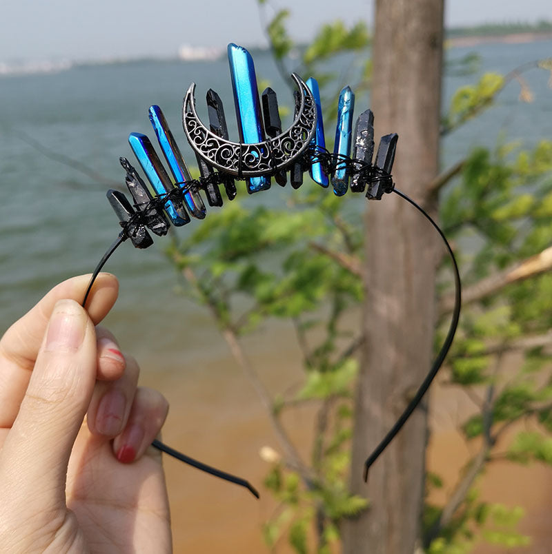 Witch Moon Crystal Headband