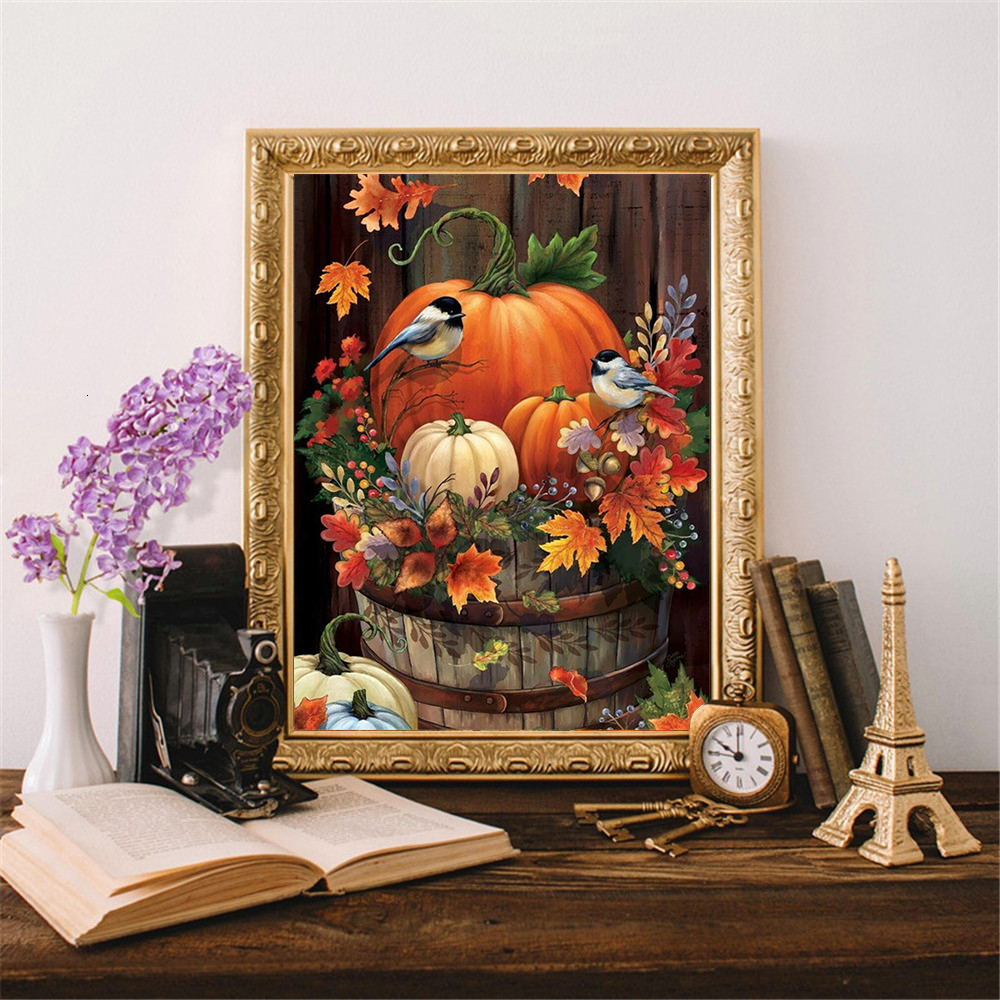 Square Diamond Painting Kit Bird Embroidery Home Decor 20x30cm-45x60cm