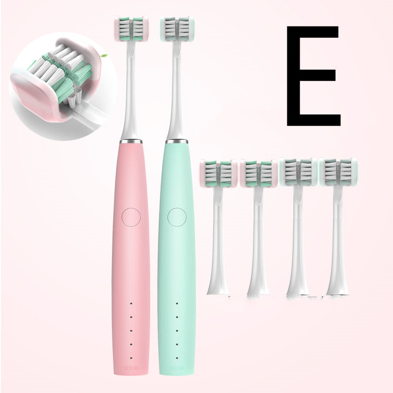 Portable Electric Travel U-Shaped Toothbrush for Adults & Kids