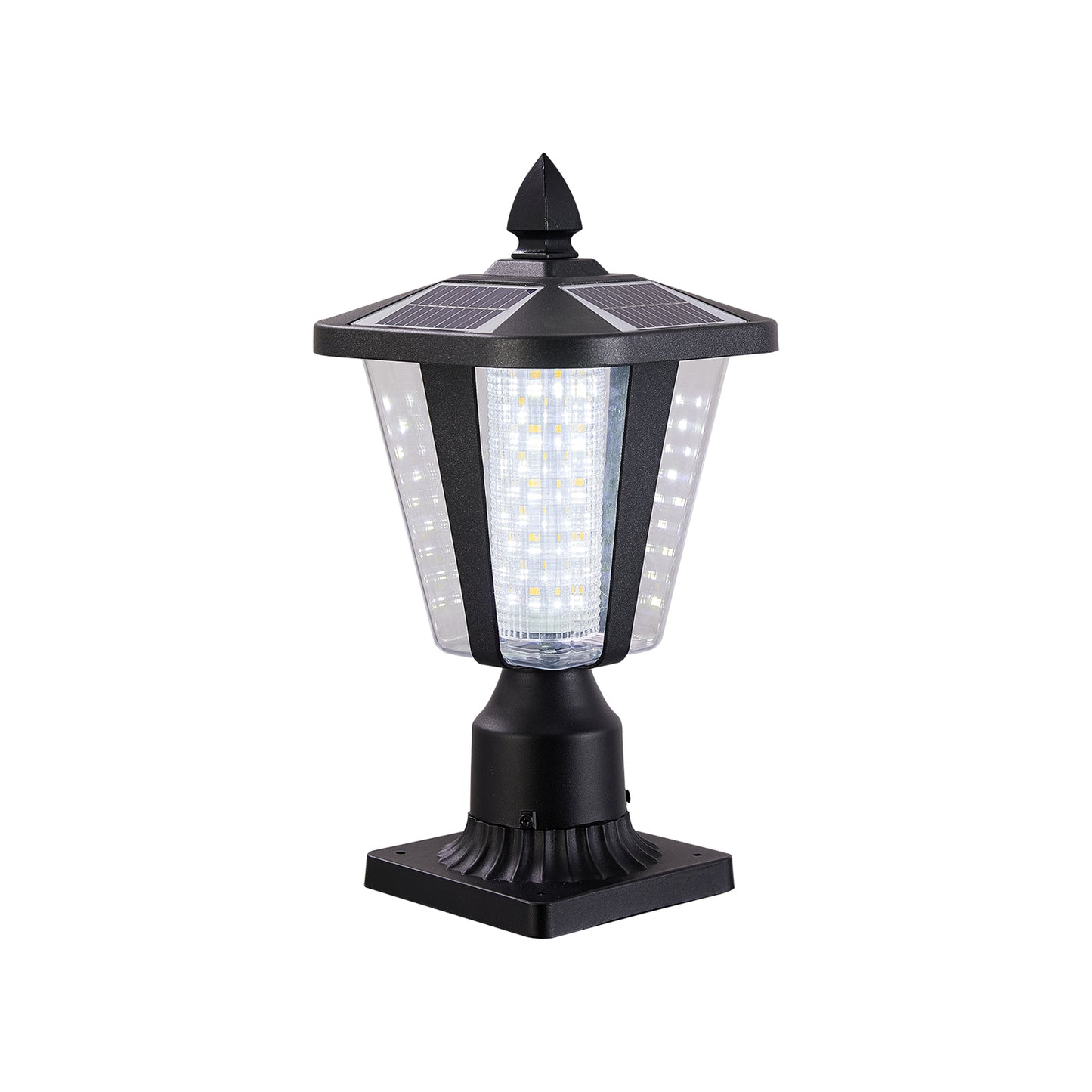Solar Powered Outdoor Lantern - Modern LED Garden Light