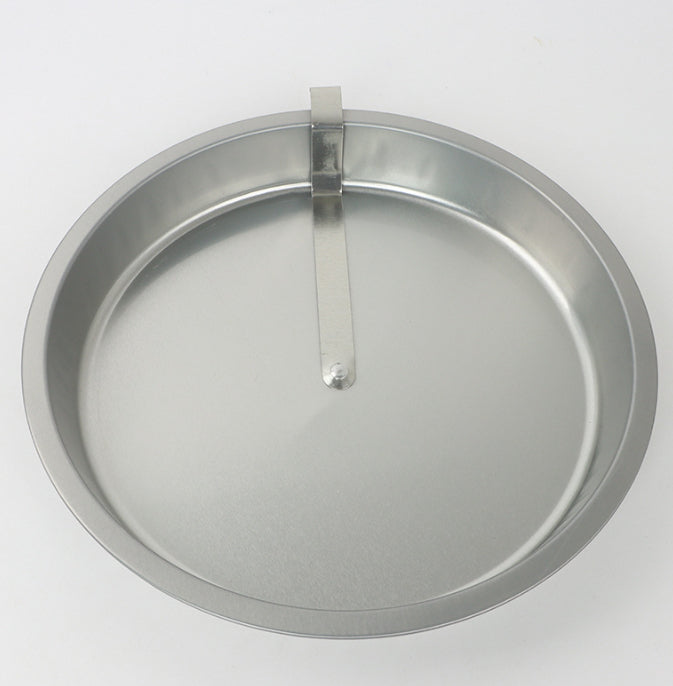 Round Cake Pan Baking Mold - 25x25x3.5cm Non-Stick Tinplate
