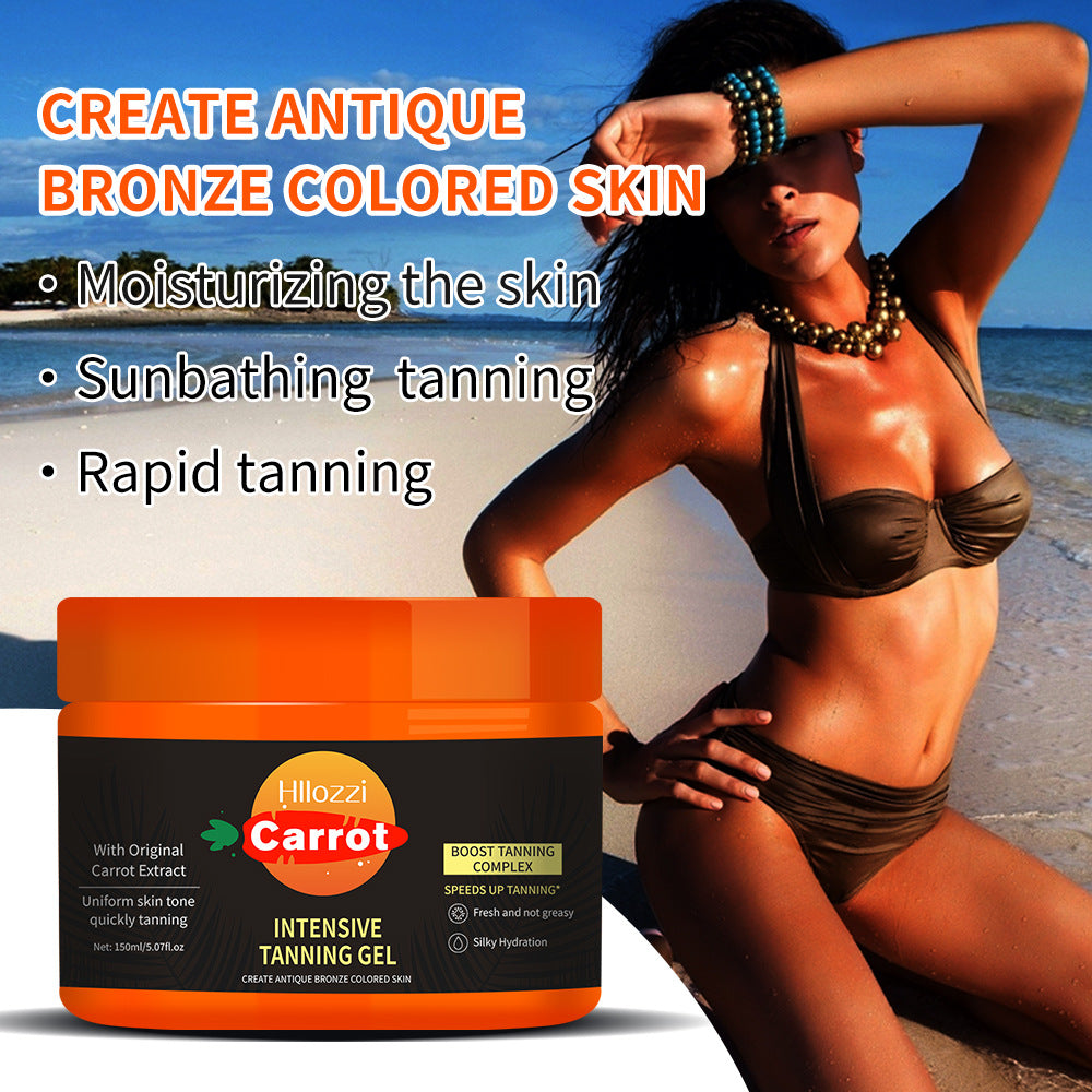 Carrot Sun Tanning Gel Help