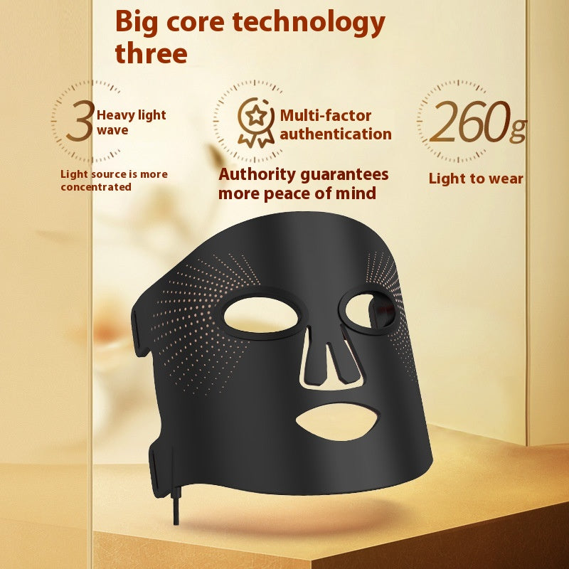 Photon Facial Mask LED Lamp for Skin Rejuvenation and Wrinkle Reduction