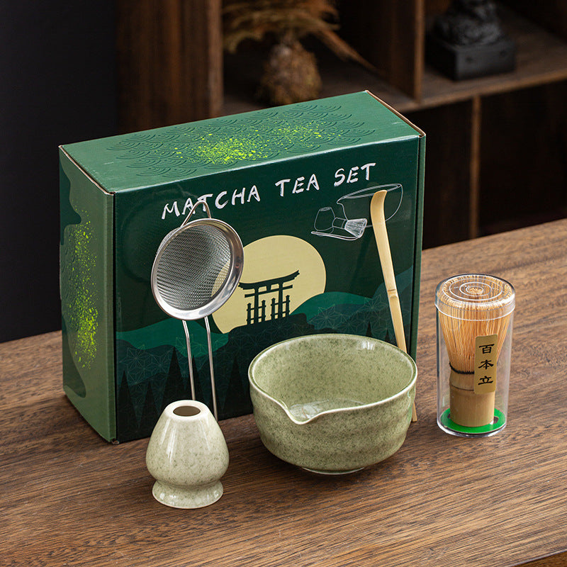 Japanese Ceramic Matcha Tea Ceremony Accessories - Multiple Colors