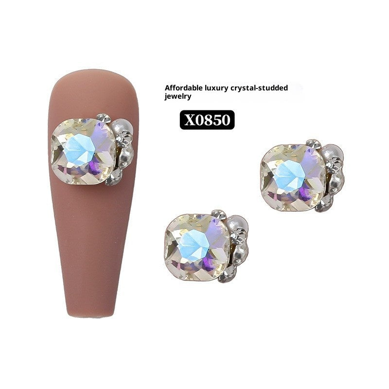 Rock Sugar Nail Crystal Rhinestone Kit for Nail Art - Multiple Styles & Sizes