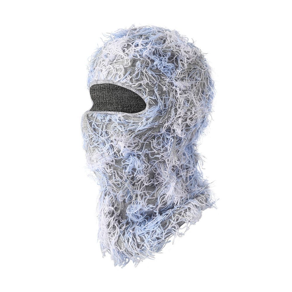 Knitted Warm Face Mask - Polyester